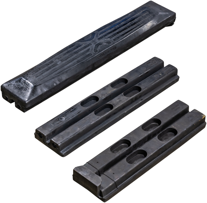 MAXIS(マクシス)　建設機械用 ゴムパッド・シューパッド  P135-450 4本ボルト止め　86枚セット MAXIS(マクシス) 建設機械用 ゴムパッド・シューパッド M101-250 2本